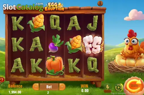 Egg Eruption slot. Egg Eruption slot