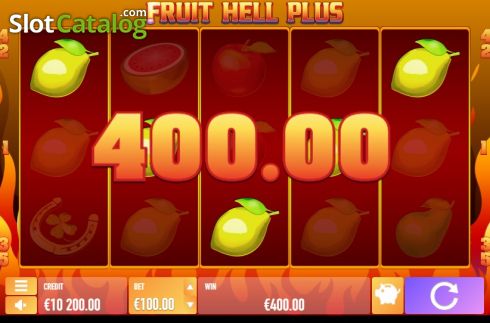 Skärmdump4. Fruit Hell Plus slot