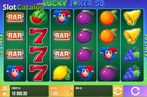 Skärmdump2. Lucky Joker 50 slot