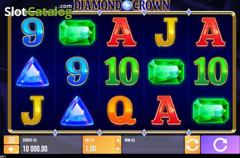 Pantalla2. Diamond Crown Tragamonedas 
