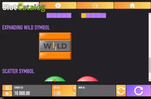 Wild Symbol screen. Hot Wild 10 slot