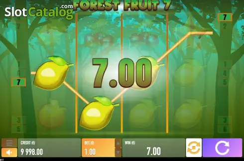 Bildschirm4. Forest Fruit 7 slot