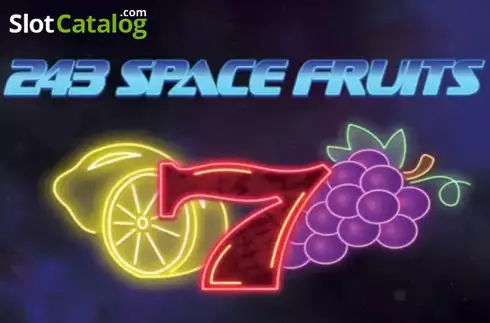 243 Space Fruits ロゴ
