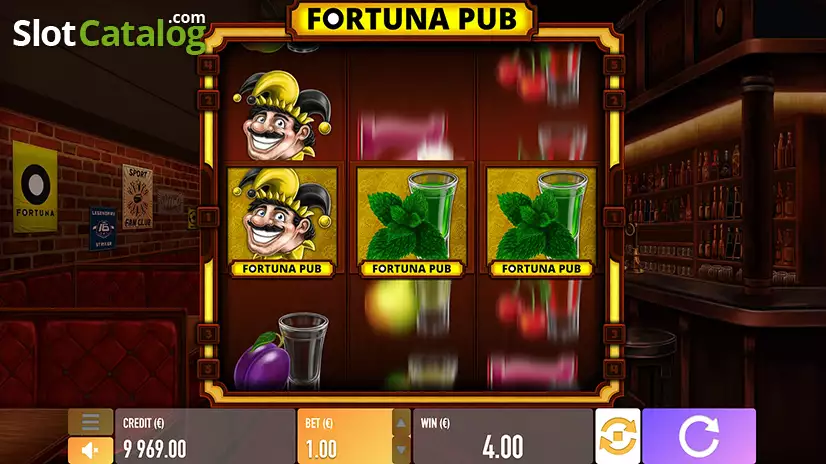 Fortuna Pub Respins Locking Win Screen