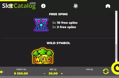 Free Spins and Wild screen. Easy Fruit slot