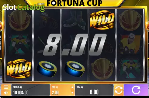 Win screen 2. 243 Fortuna Cap slot