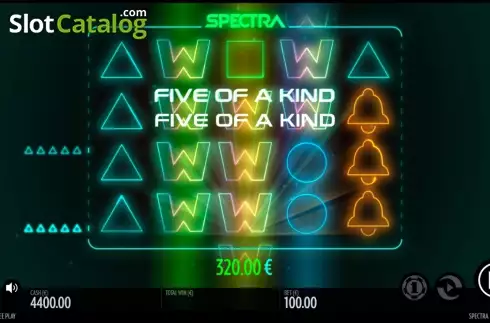 Bildschirm7. Spectra slot
