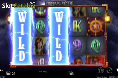Bildschirm4. Riders of the Storm slot