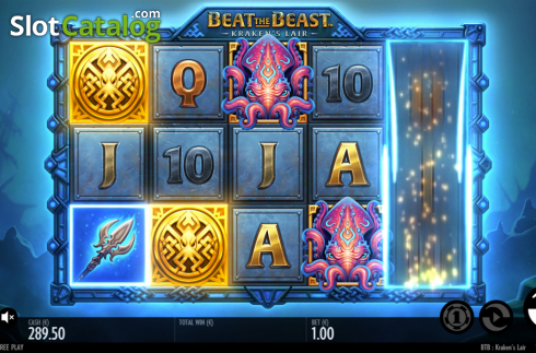 Main Game 3. Beat the Beast Krakens Lair slot