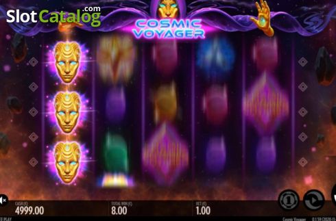 Free Spins. Cosmic Voyager slot