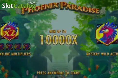 Schermo2. Phoenix Paradise slot