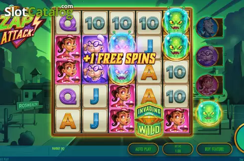 Free Spins 4. Zap Attack slot