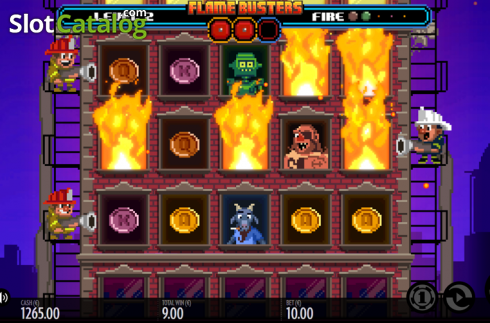 Screen 7. Roasty McFry and the Flame Busters slot
