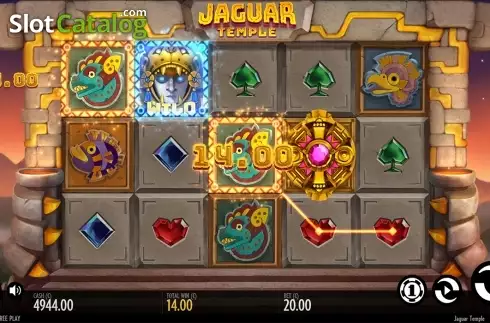 Bildschirm4. Jaguar Temple slot