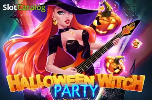 Halloween Witch Party Logotipo