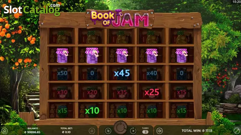 Livro de vídeo do Jam Slot