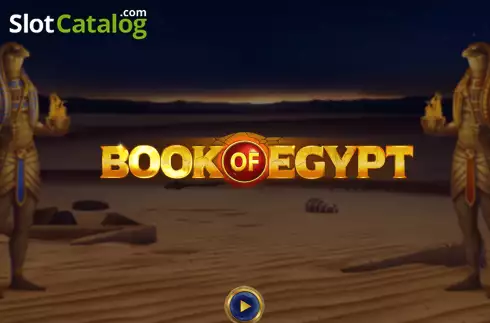 Skärmdump2. Book of Egypt (Thunderspin) slot