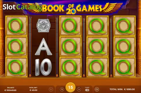 Free Spins. Book of Games 20 slot