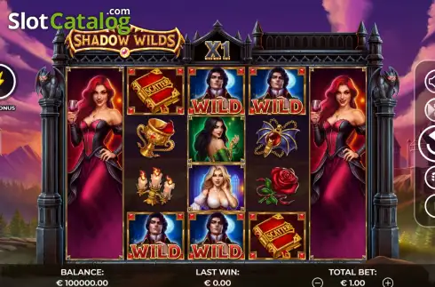 Ecran2. Shadow Wilds slot
