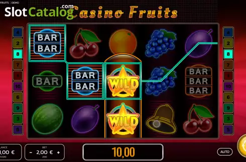 Ekran4. Casino Fruits yuvası