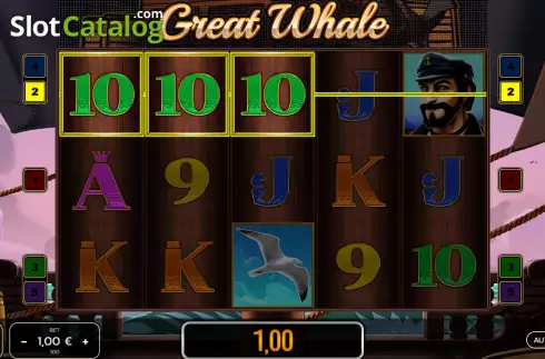 Schermo3. Great Whale slot