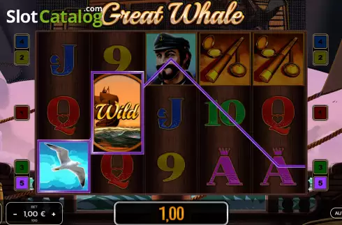 Win screen 2. Great Whale slot