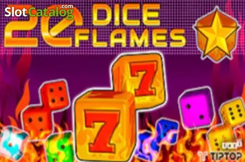 20 Dice Flames Logotipo