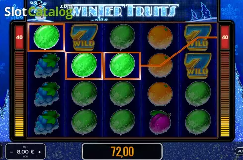 Bildschirm5. Winter Fruits slot