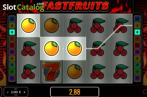 Skärmdump3. Fast Fruits (TipTop) slot