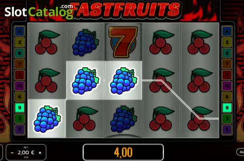 Skärmdump4. Fast Fruits (TipTop) slot