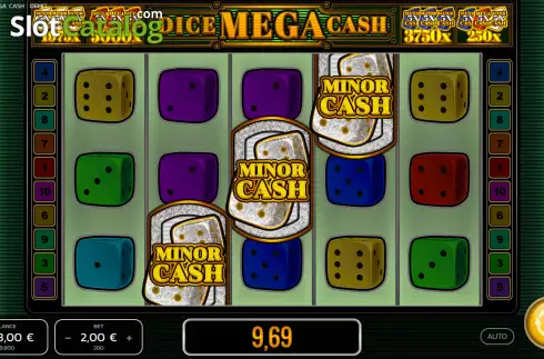 Bildschirm4. Dice Mega Cash slot