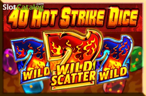 40 Hot Strike Dice Logo