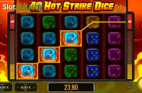 画面3. 40 Hot Strike Dice カジノスロット