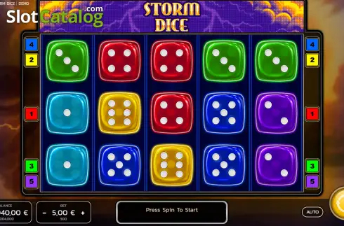 Скрін2. Storm Dice слот
