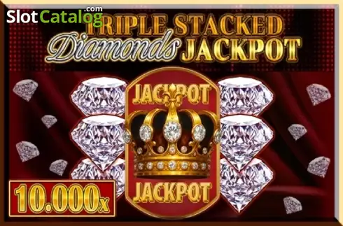 Triple Stacked Diamonds Jackpot slot