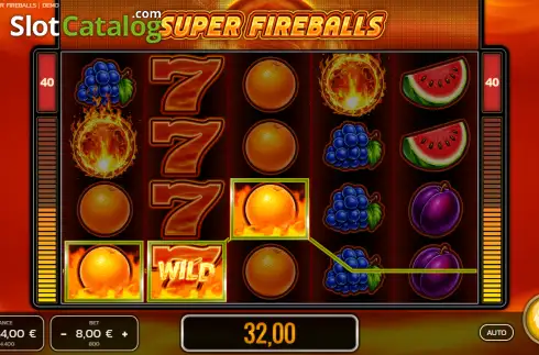 Super Fireballs demo. Super Fireballs slot