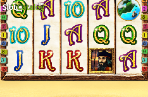 Reel Screen. Blackbeard's Quest Mini slot