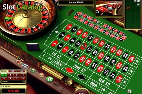 Win Screen. European Roulette (Tom Horn Gaming) slot