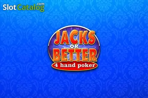 Jacks or Better 4 Hand Poker (Tom Horn Gaming) Логотип