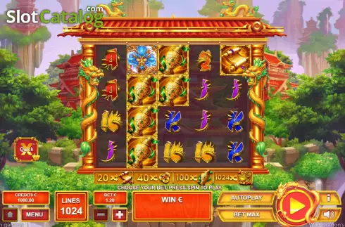 Bildschirm3. Wild Dragon's Fortune slot