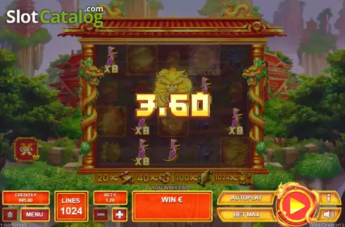 Bildschirm4. Wild Dragon's Fortune slot