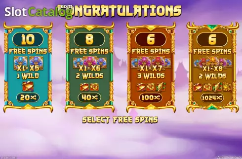 Bildschirm8. Wild Dragon's Fortune slot