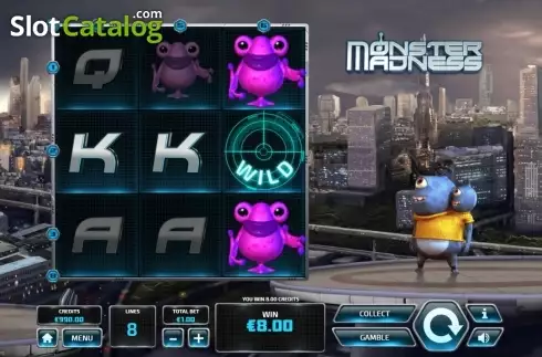Bildschirm5. Monster Madness slot