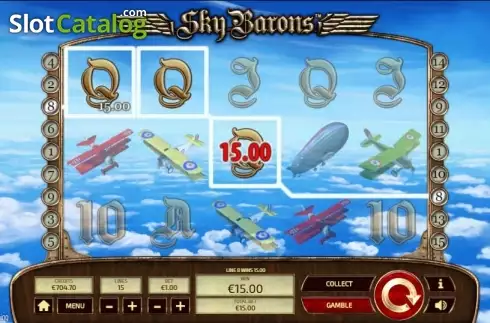 Captura de tela3. Sky Barons slot