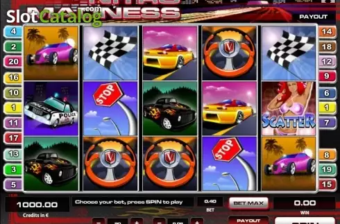 Bildschirm2. Nitro Madness slot