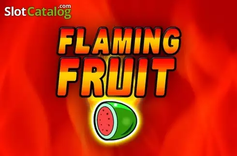 Flaming Fruit (Tom Horn Gaming) Logotipo