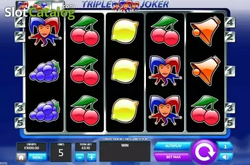 Reel screen. Triple Joker (Tom Horn Gaming) slot