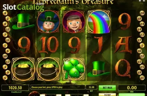 Screenshot2. Leprechaun's Treasure slot