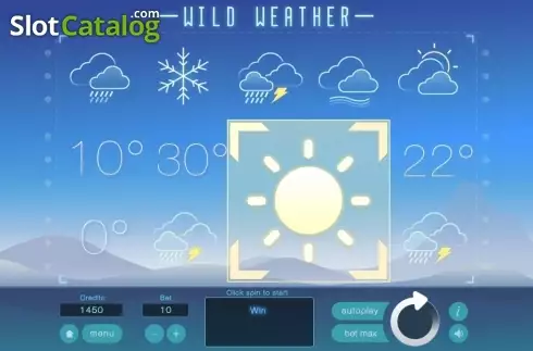 Bildschirm2. Wild Weather slot