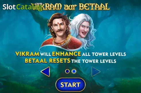 Ecran3. Vikram and Betaal slot